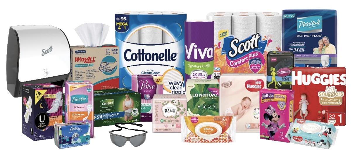 kimberly clark selling tissue business